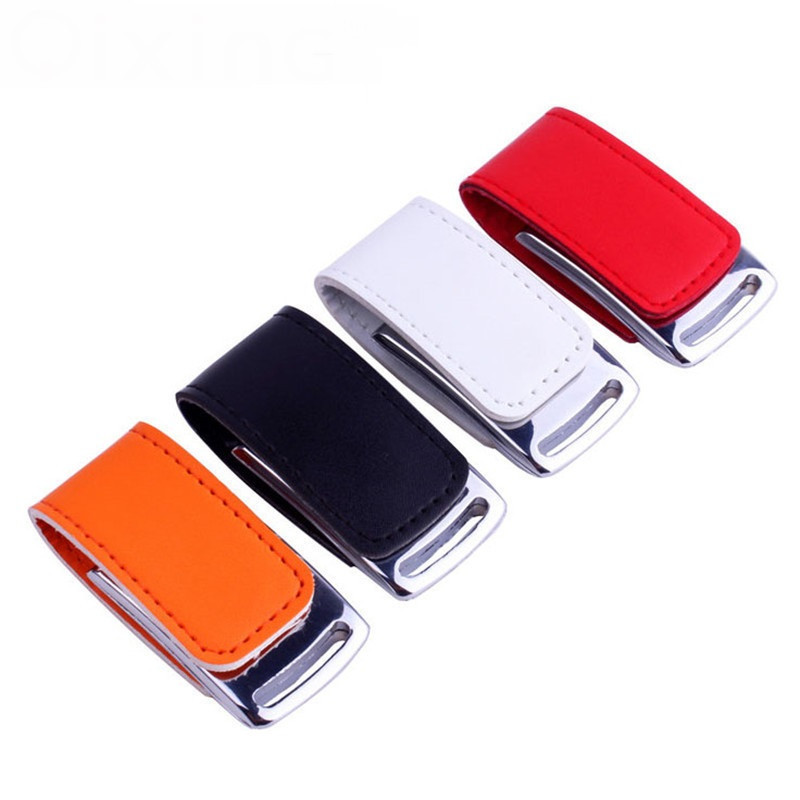 Leather Magnetic usb flash drive