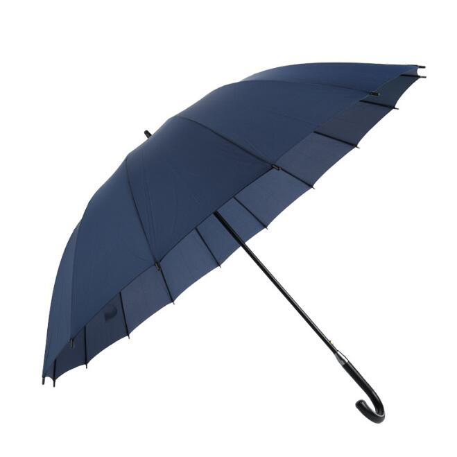 Business long handle Curved umbrella