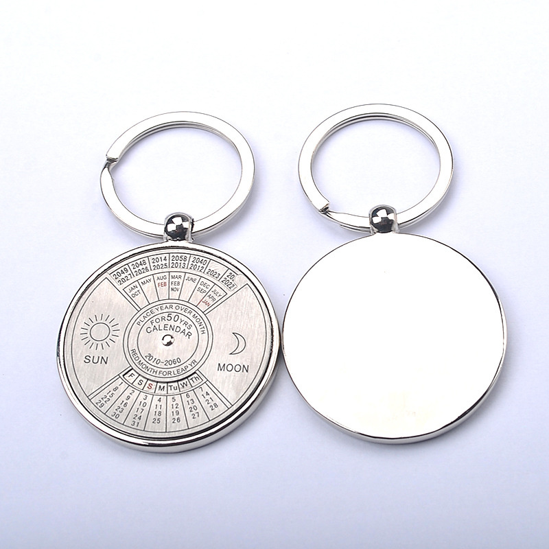  Perpetual 50 years calendar keychain